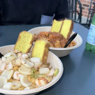 The best seafood pasta in Southern California