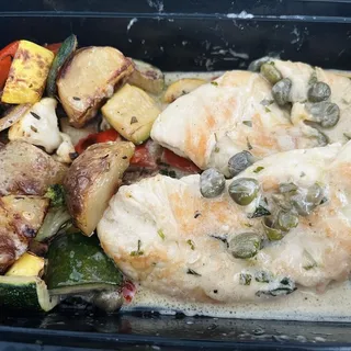 Chicken with Lemon and Capers