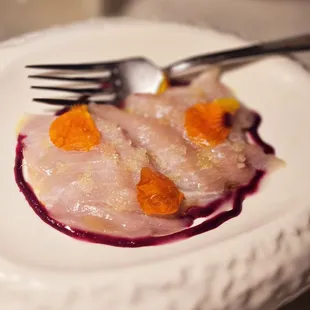 Yellowtail crudo
