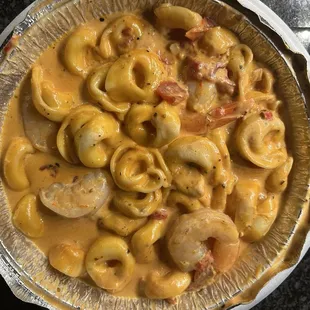 Shrimp tortellini