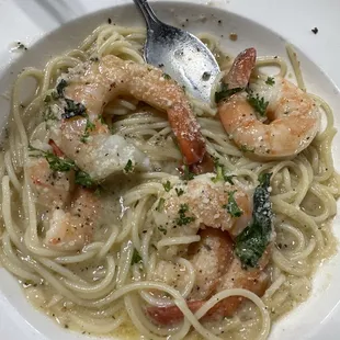 Shrimp scampi