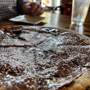 Nutella pizza