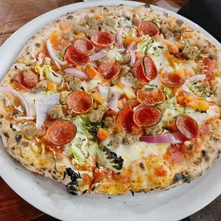food, pizza