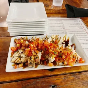 sushi and sashimi, food