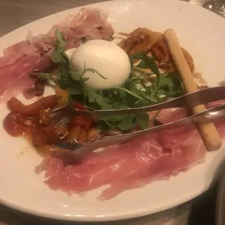 Burrata con Proscuitto