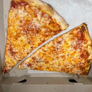 Plain cheese slices. $3/slice