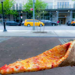 Plain cheese slices. $3/slice