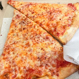 Plain cheese slices. $3/slice