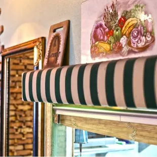 a view of the counter