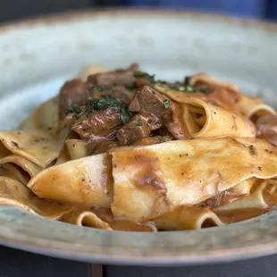 Pappardelle con il brasato