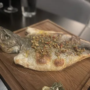 Whole Branzino