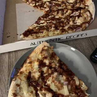 BBQ Chicken Pizza