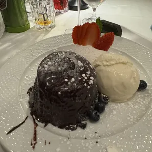 Chocolate lava cake