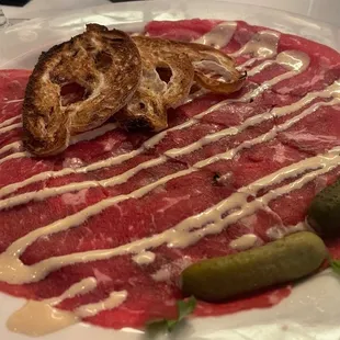Carpaccio Di Carne. Really good
