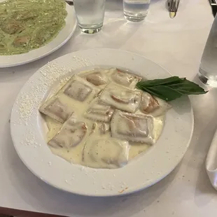 Goat Cheese Ravioli