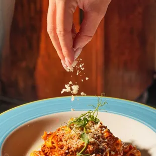 Fettuccine Bolognese