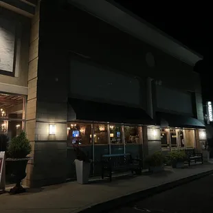 outside of the restaurant