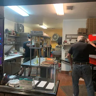 Small, but Mighty kitchen with a Forno Bravo wood fired oven!