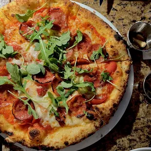 Piccante pizza - not very spicy