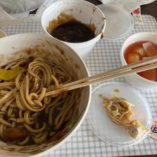 Jajangmyeon and Tang Su Yuk