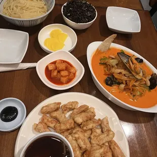 jjamppong, Tang Su Yuk (Small), Gan Jja Jang