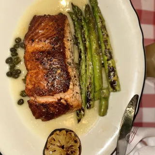 Faroe Island Salmon Piccata