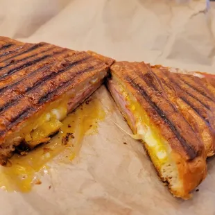 Breakfast Croissant with Mortadella, Provolone, Egg