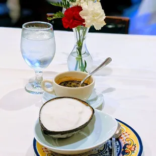 Lucky enough to find this spot on my search for espresso. Best coconut sorbet I've ever had.