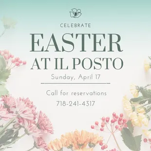 Easter at Il Posto!