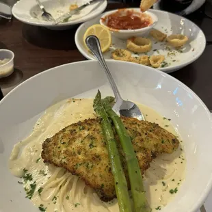Parmesan Crusted Flounder