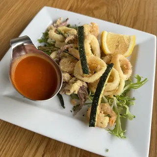 Fritto Misto Gamberi E Calamari