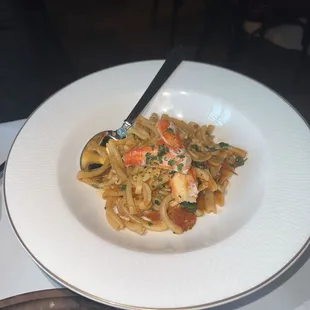 King crab pasta