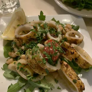 Calamari Grigliati