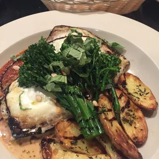 Grilled Eggplant Parmesan