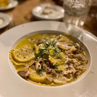 Portobello Mushroom Ravioli ... meh