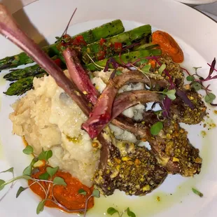 Pistachio Crusted Lamb Chops