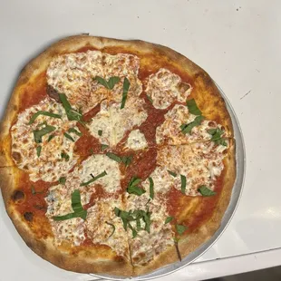 mergherita pizza