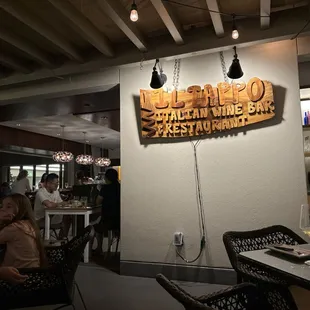 Bar area and entrance. Very cool open place.