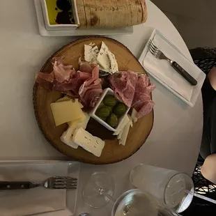 Antipasto is a must.