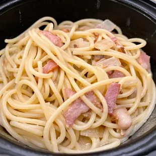 Very good Spaghetti Carbonara.