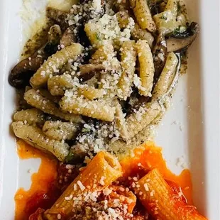 Rigatoni &amp; Meatball, Pappardelle, Gnocchi Alla Vodka.