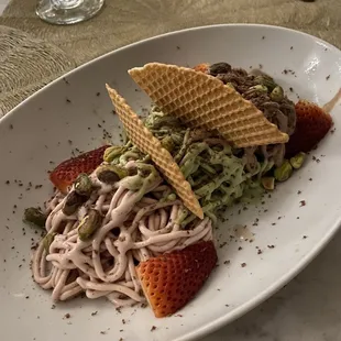 Spumoni Gelato Spaghetti