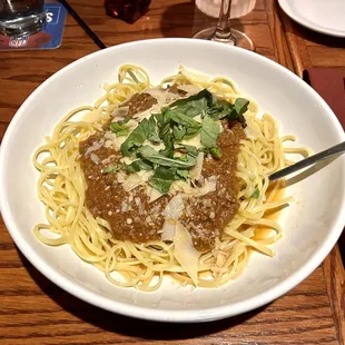 Linguine Bolognese