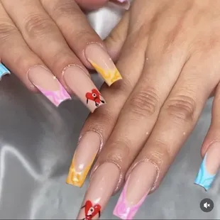 Gel x 
To book visit the link 
https://fatima-ilana-nails.square.site/