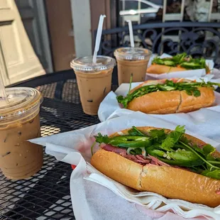 combo Vietnamese sandwiches w/extra pate