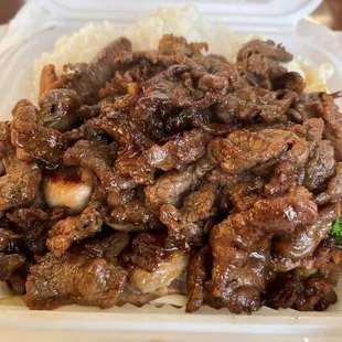 BBQ Beef/Chicken combo