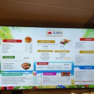 Menu Oct 2024