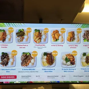 Menu Oct 2024