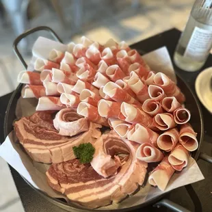 Samgyupsal and chadol