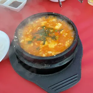 Oyster Tofu Soup